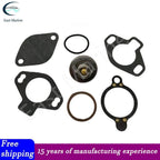 140°F Thermostat Kit for Mercruiser 350 454 502 MAG ALPHA BRAVO (807252T4)