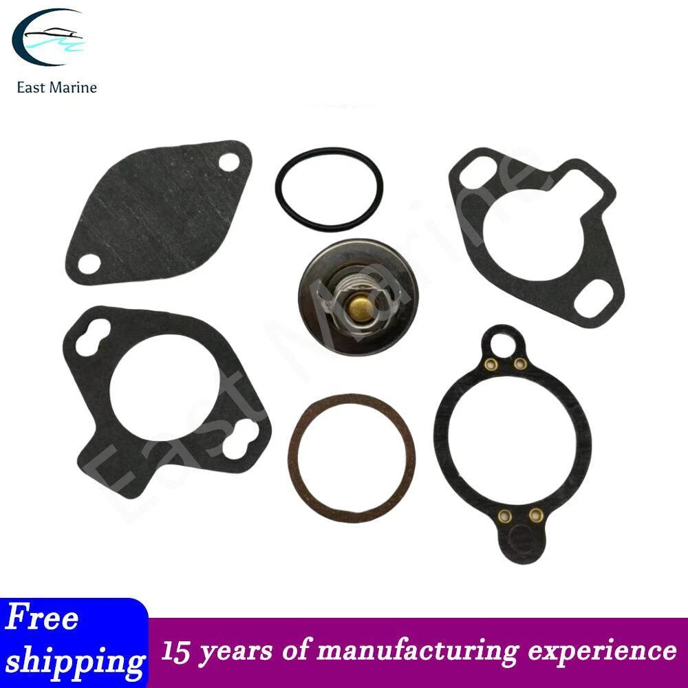140°F Thermostat Kit for Mercruiser 350 454 502 MAG ALPHA BRAVO (807252T4)