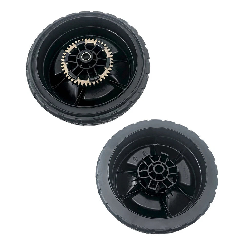 8 Inch Lawn Mower Wheels & 12 Teeth Drive Gear Kit for Honda HRN216 (2016–2023)