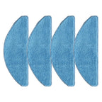 Set of 4 Mop Pads for MEDION Robot Vacuum (Compatible Models)
