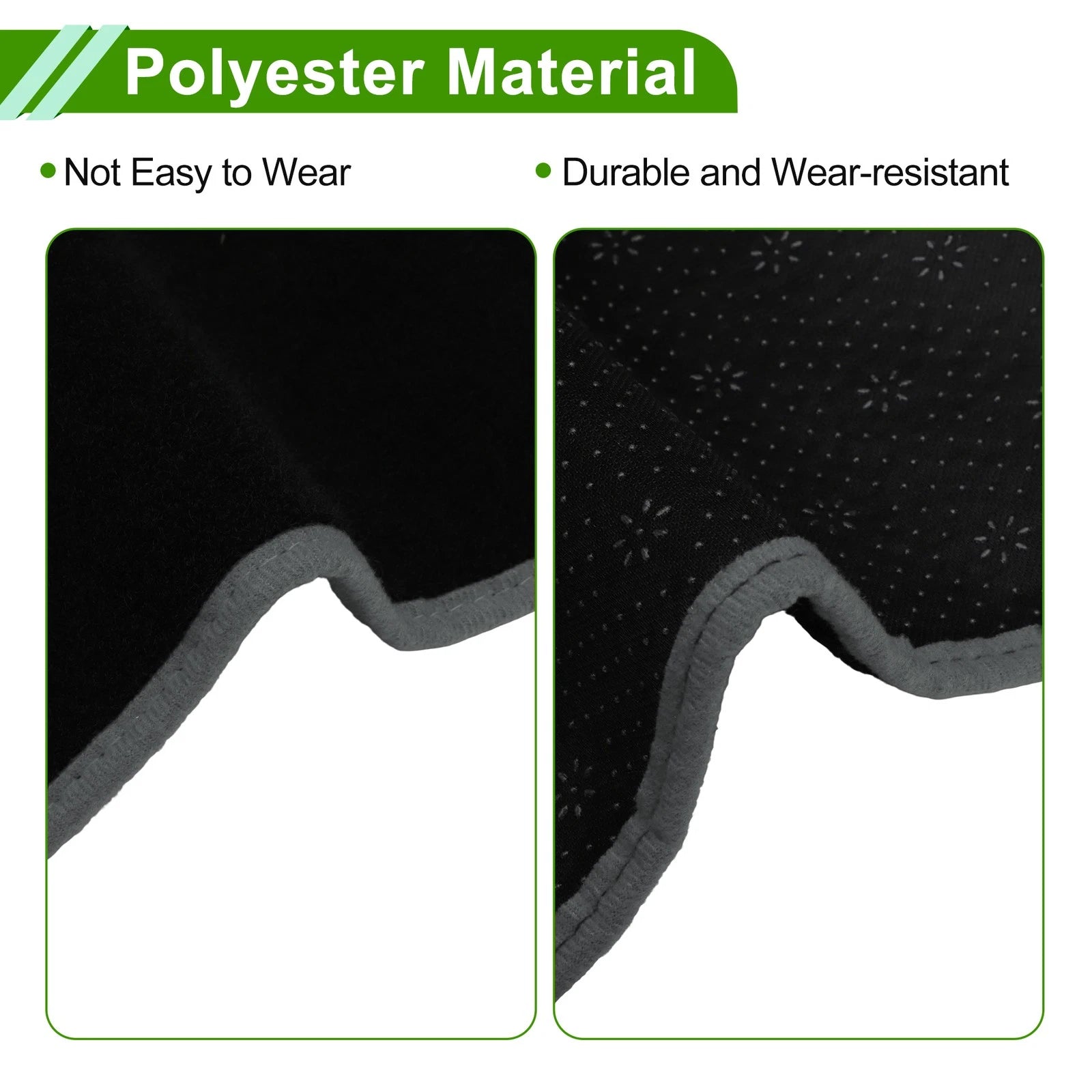 Dash Cover for Mazda MX-5 (2015–2022) Polyester Black Gray Edge