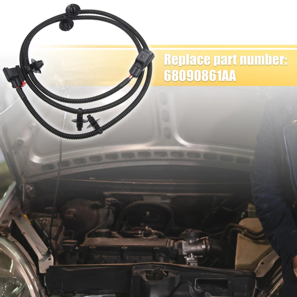 Under Hood Lamp Light Wiring Harness 68090861AA for Dodge Ram (2012–2017)