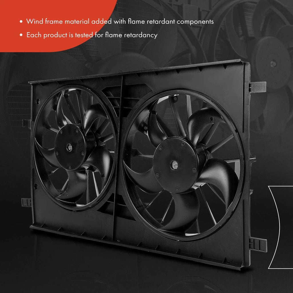 Dual Cooling Fan Assembly for Jeep Compass (2007-2017)