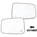 Left Right Side Mirror Glass Replacement for Dodge Ram 1500 2500 (2010-2023)