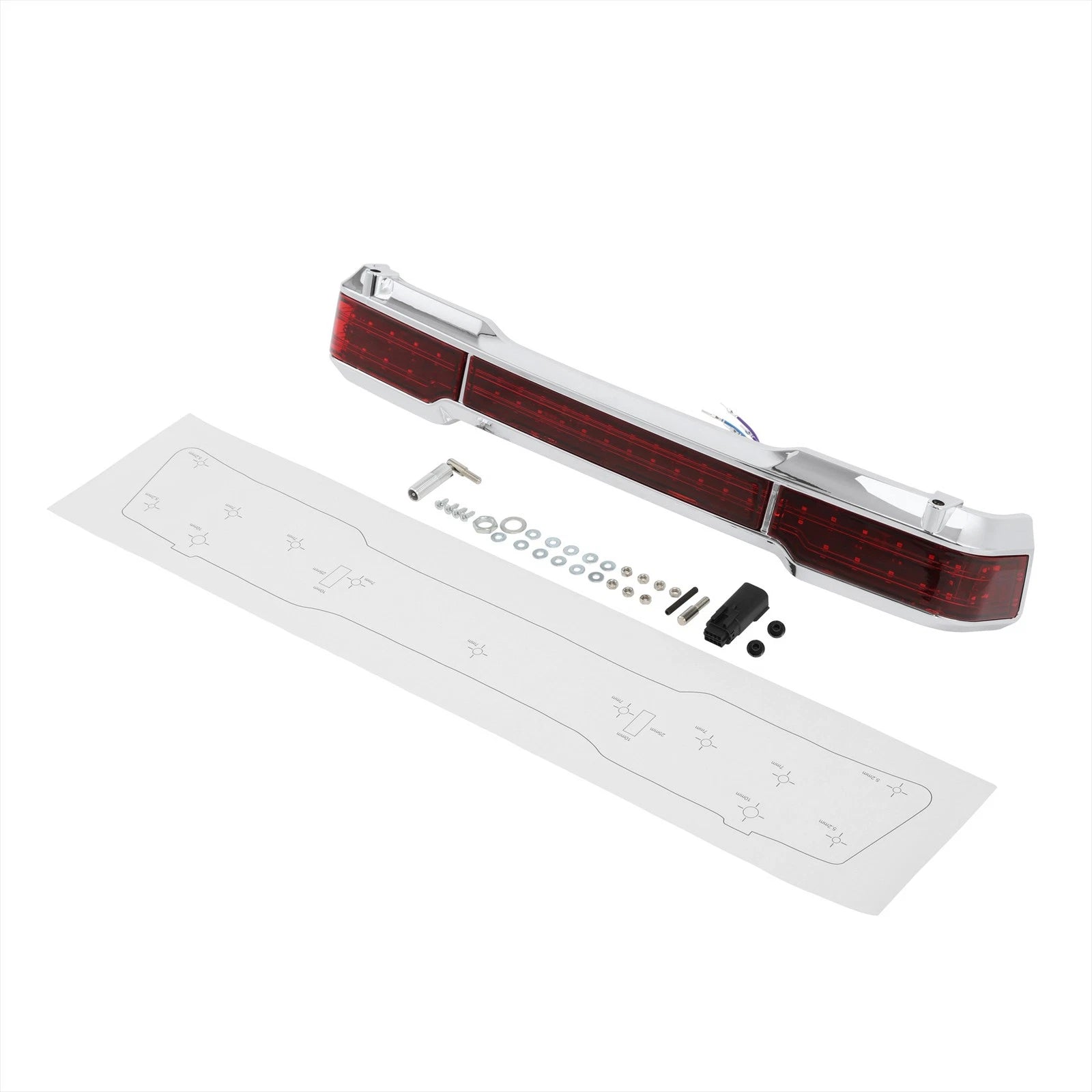 LED Tail Brake Light for Harley Touring Models (1997–2008)