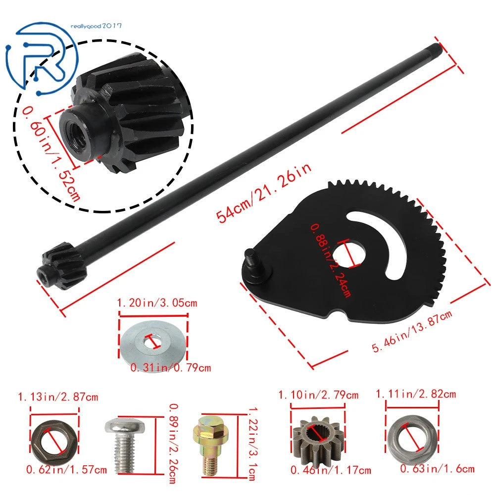 Steering Rod Shaft Sector Gear for MTD Troy Bilt (Various Models)