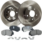 Front Brake Disc and Pad Kit for Honda Odyssey (2005–2010) Ceramic