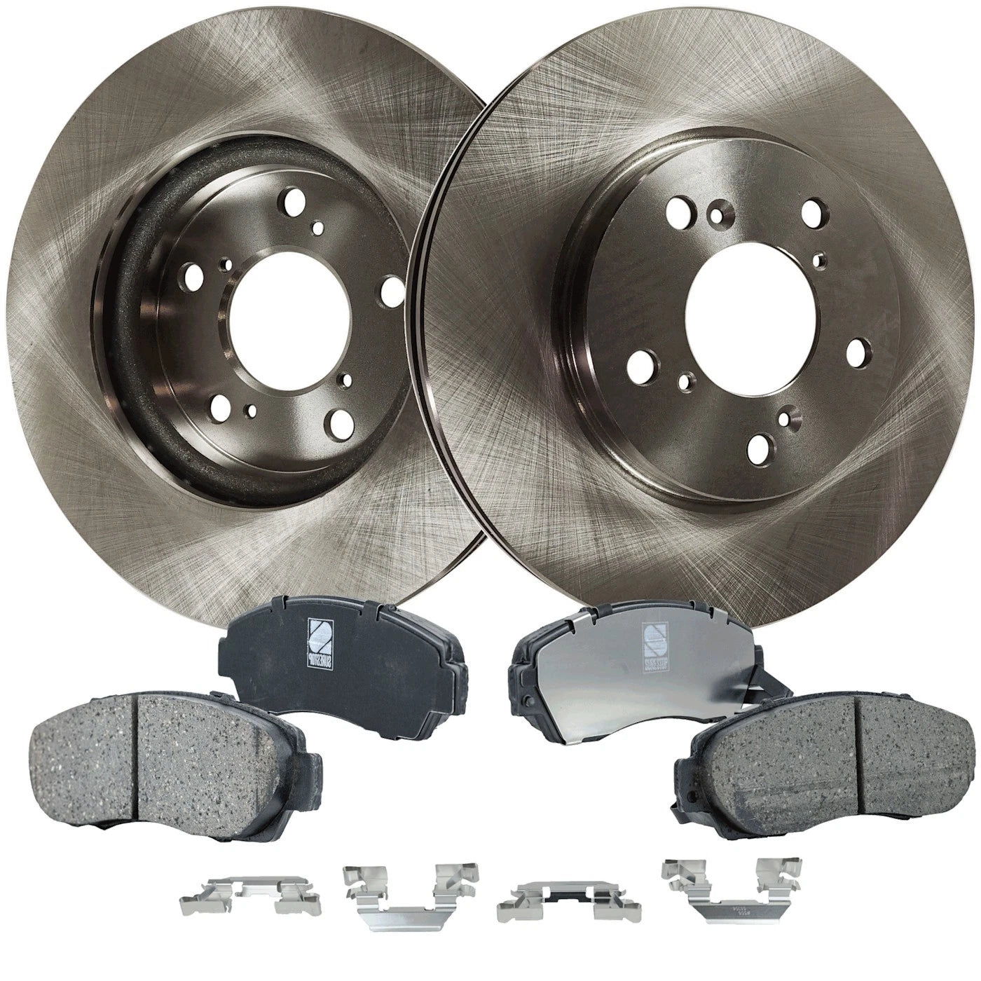 Front Brake Disc and Pad Kit for Honda Odyssey (2005–2010) Ceramic