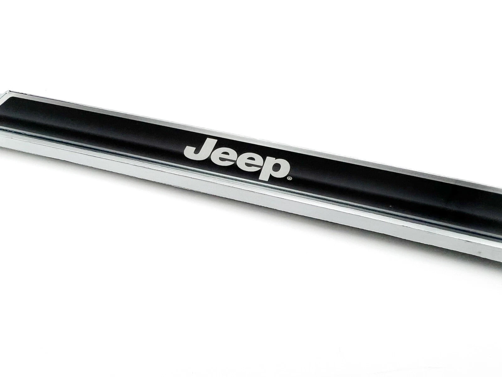 License Plate Frame Chrome for Jeep SRT (2015–2023)