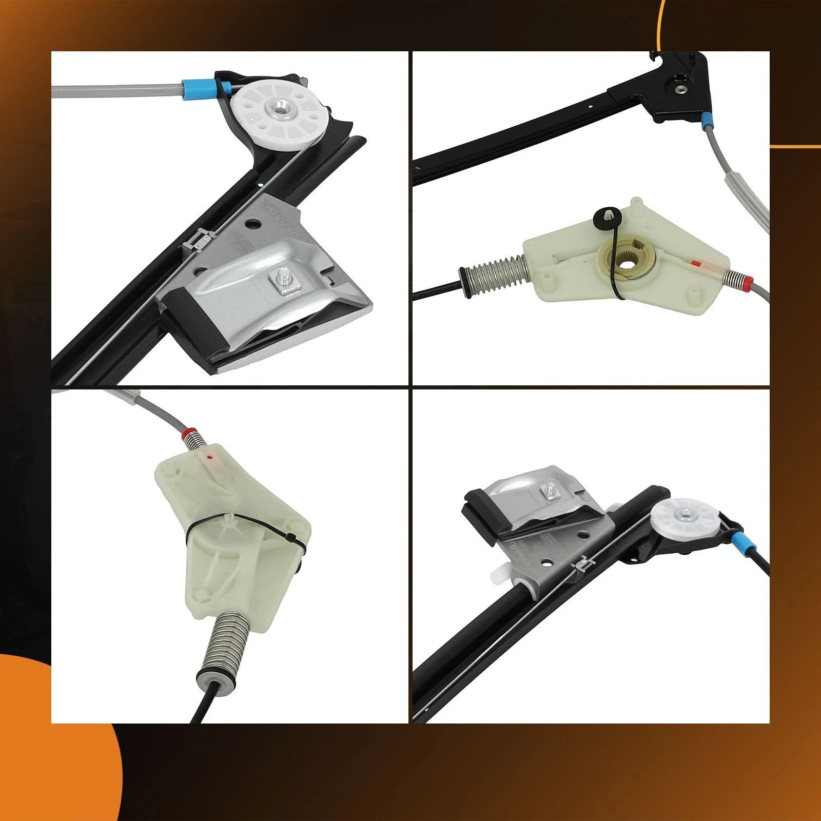 Passenger Side Window Regulator for Porsche Cayman (2006-2012)