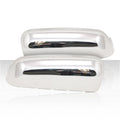 Set of 2 Replacement Mirror Covers for 20-25 Chevy Silverado 2500/3500 - Chrome
