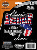 Patriotic Decal for Harley-Davidson American Classic (6 x 8) 25132