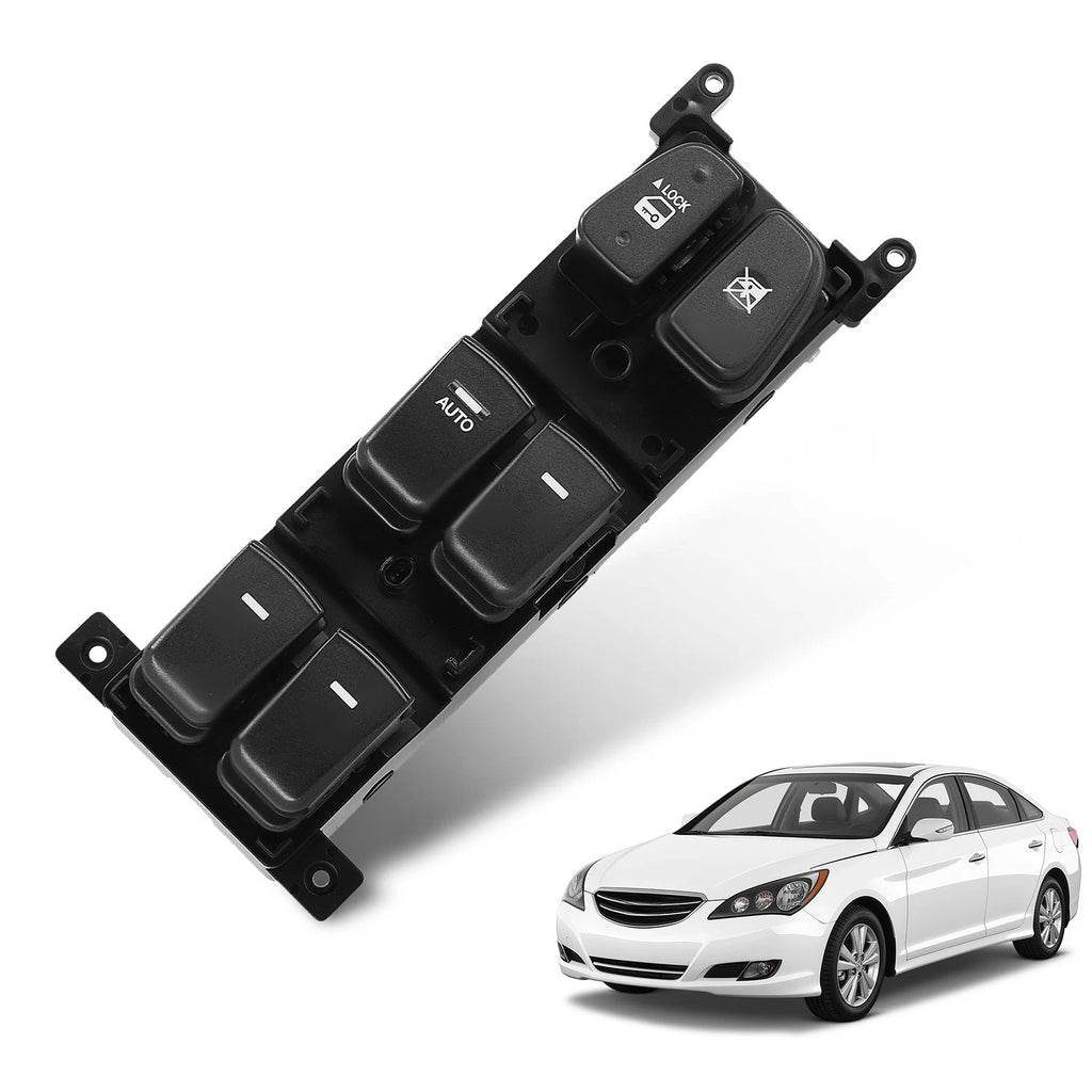 Power Window Switch Front Left for Hyundai Sonata (2008–2010)