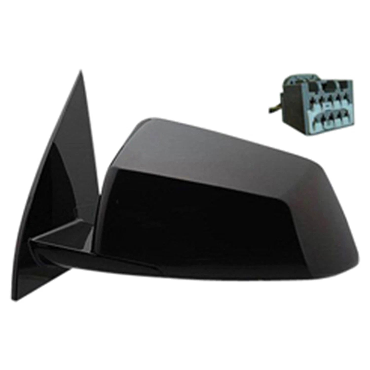 Replacement Textured Driver Side Power Door Mirror (See compatibility Chart)