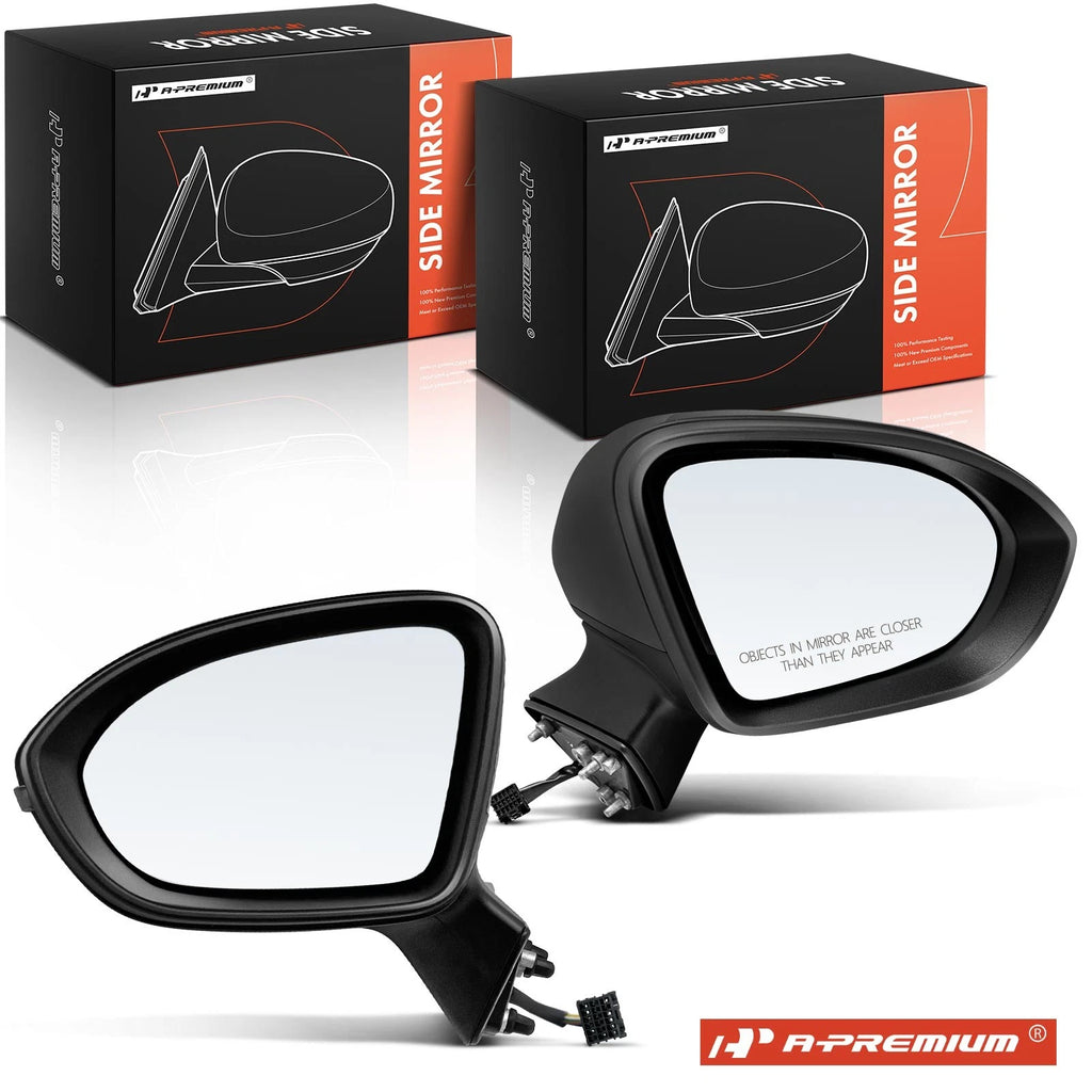 Pair Power Mirror Manual Fold Signal for Chevrolet Cruze (2016–2019)