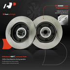 Front Disc Brake Rotors & Ceramic Pads for Ford E-150 (2000-2014)