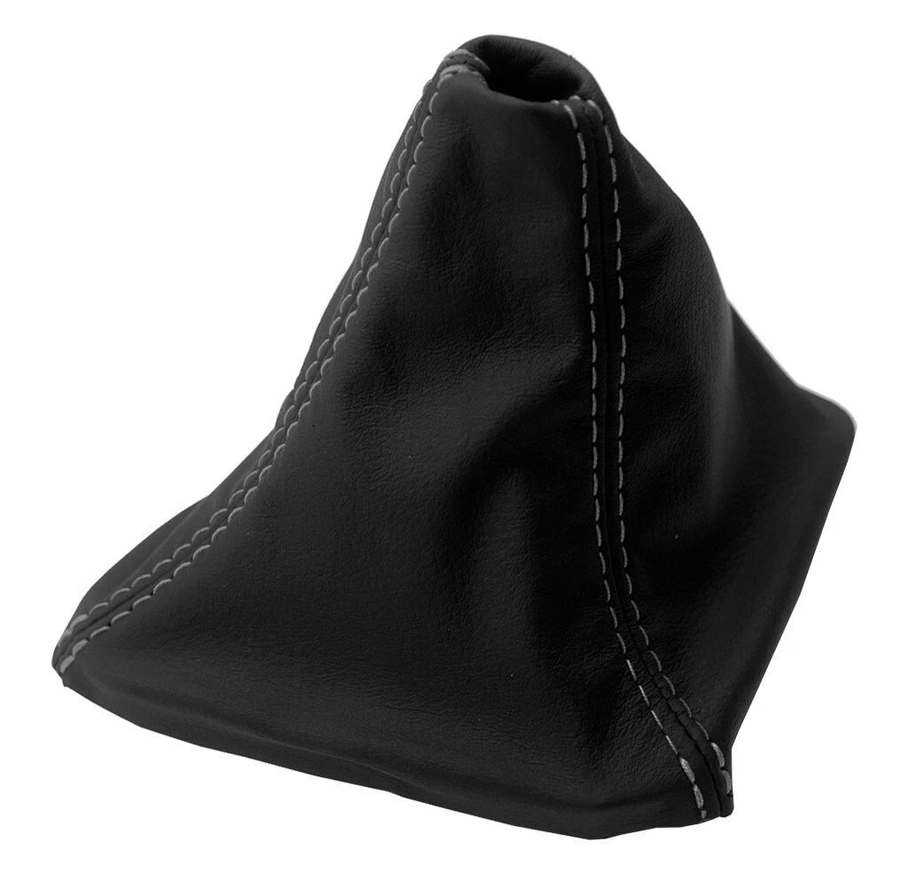 Leather Manual Shift Boot Cover for BMW E36 (1992–1999) Gray Stitch