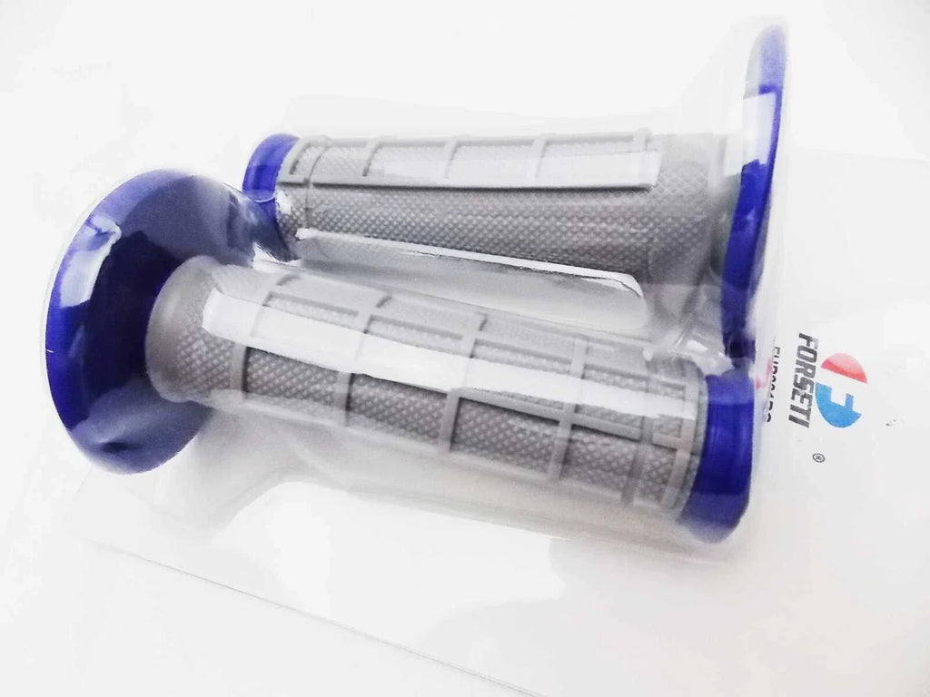 Blue Grey Hand Grip Set for Honda CR85 (2003-2007)