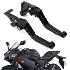 Brake Clutch Levers for Yamaha YZF R3 R25 MT25 (2015–2017) Black