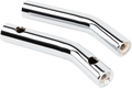 8" Chrome Handlebar Risers for LA Choppers Kage Fighter (LA-7336-08R)