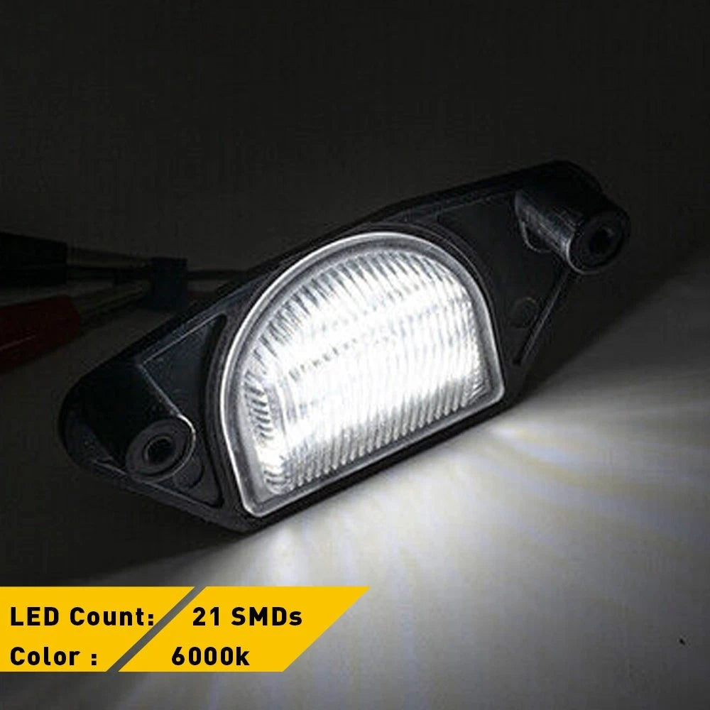 2X LED License Plate Lights for Chevrolet GMC C/K Series Pickup (1988–1999)