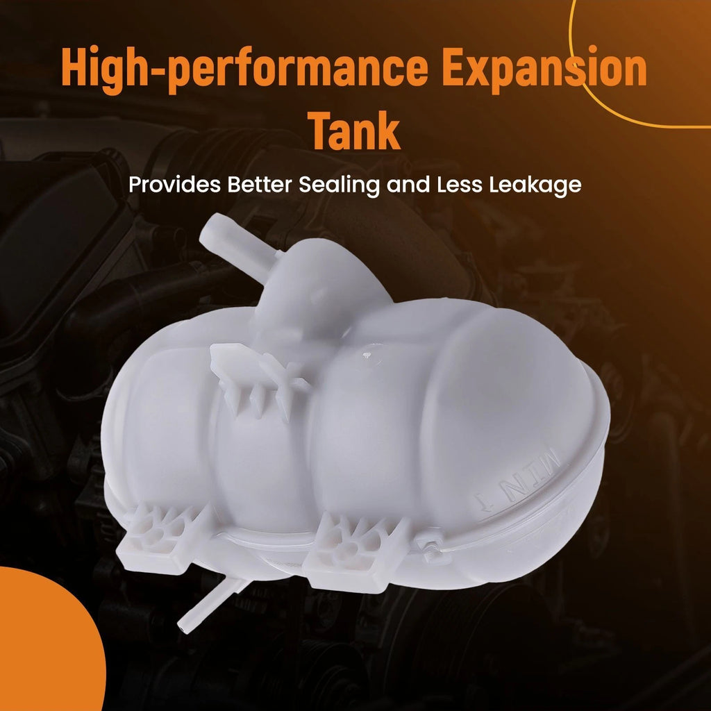 Engine Coolant Reservoir Tank with Cap for Ford Mustang (2015–2023)
