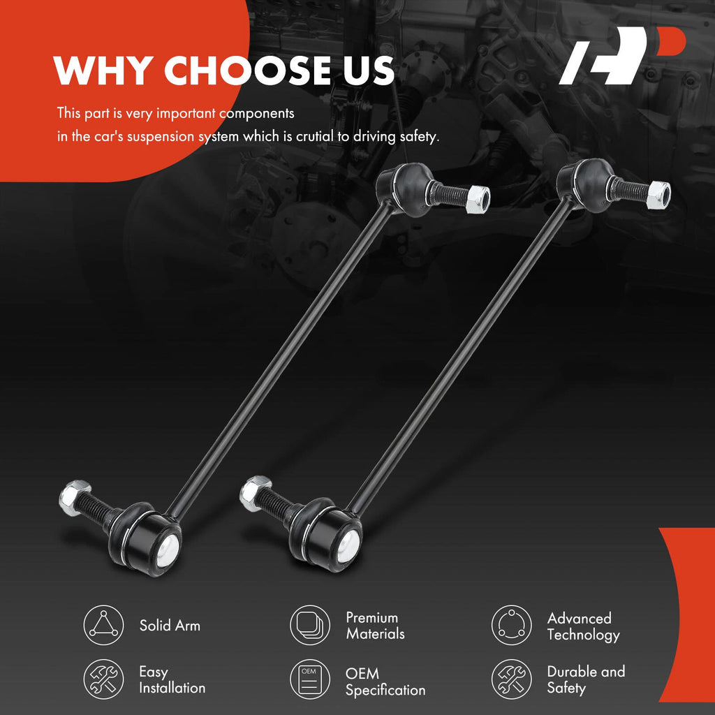 2X Front Sway Bar End Link for Mercedes-Benz C250 C63 AMG (2010–2015)