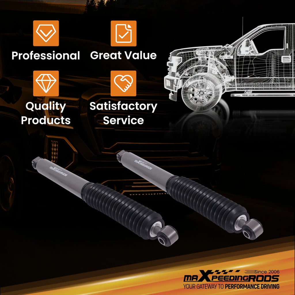 Set of 2 Lowering Shocks for GMC Sierra 1500 (2019–2025)