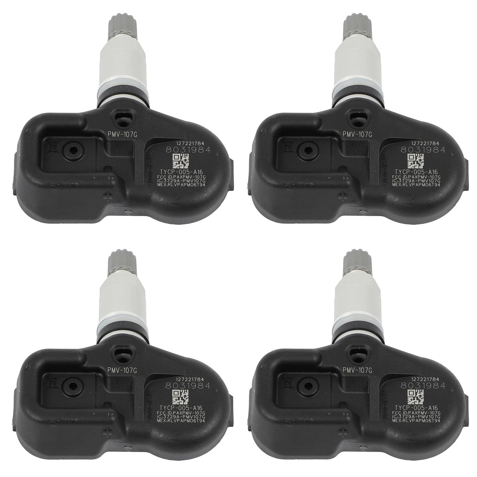 Set of 4 TPMS Tire Pressure Sensors for Honda Pilot Acura MDX (2007–2015) 315MHz
