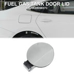 Fuel Tank Door Cap for Volkswagen Golf 6 (2010–2013) Silver Tone