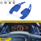 Blue Aluminum Paddle Shifter Extension Kit for Audi A3-A5 (2015–2018)