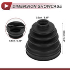Inner CV Joint Boot Kit with Clamps for BMW X1 (2016–2023) - 31608618545