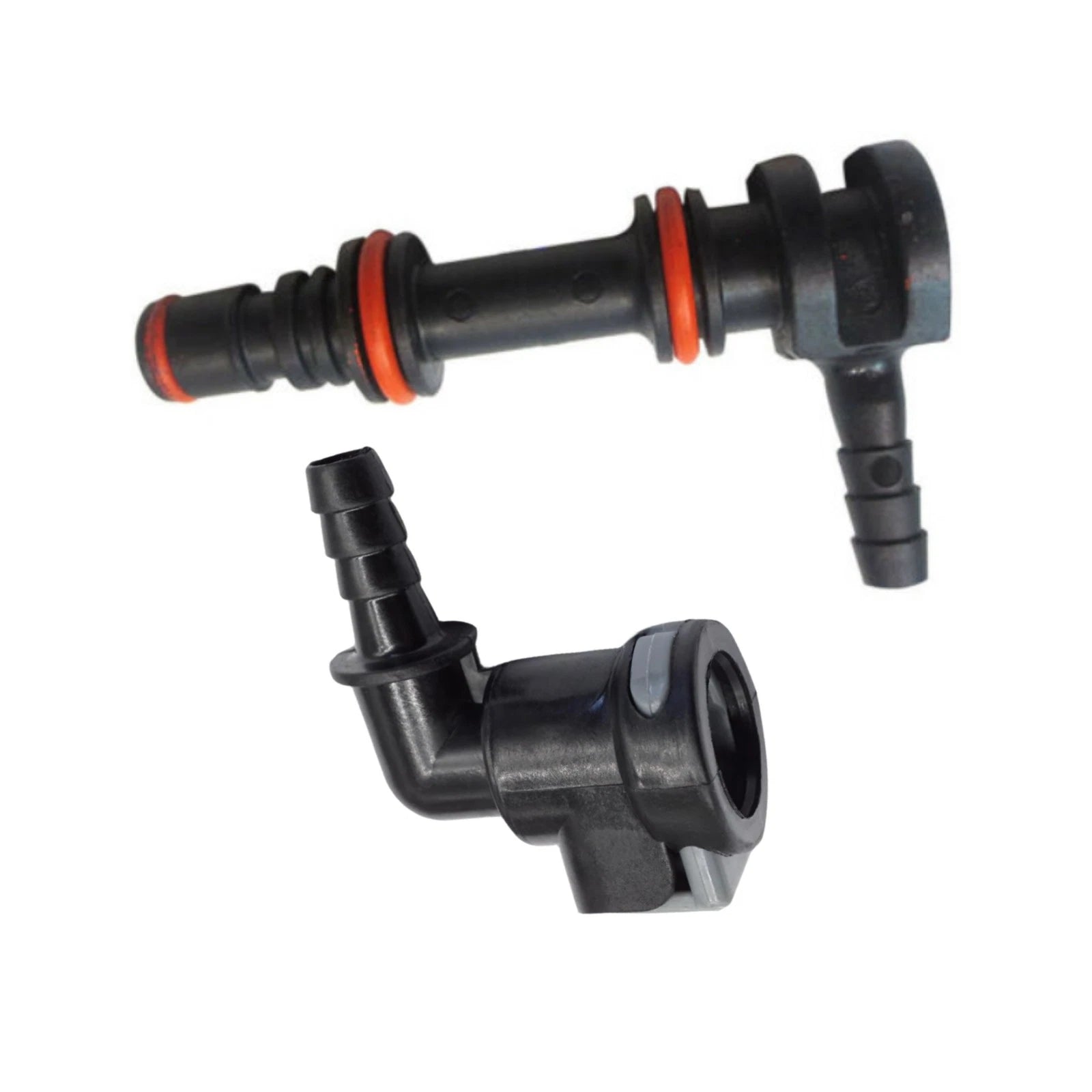 Set of 2 Gear Oil Fittings for Mercruiser Alpha 1 Gen 2 Bravo (22-861150T02, 22-861163)