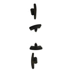 Set of 4 Leaf Spring Rubber Bumper Insulator Bushings for Ford Truck (1980–2020)