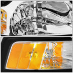 OE Style Chrome Front Headlight for Ford Mustang (1999–2004) FO2502177