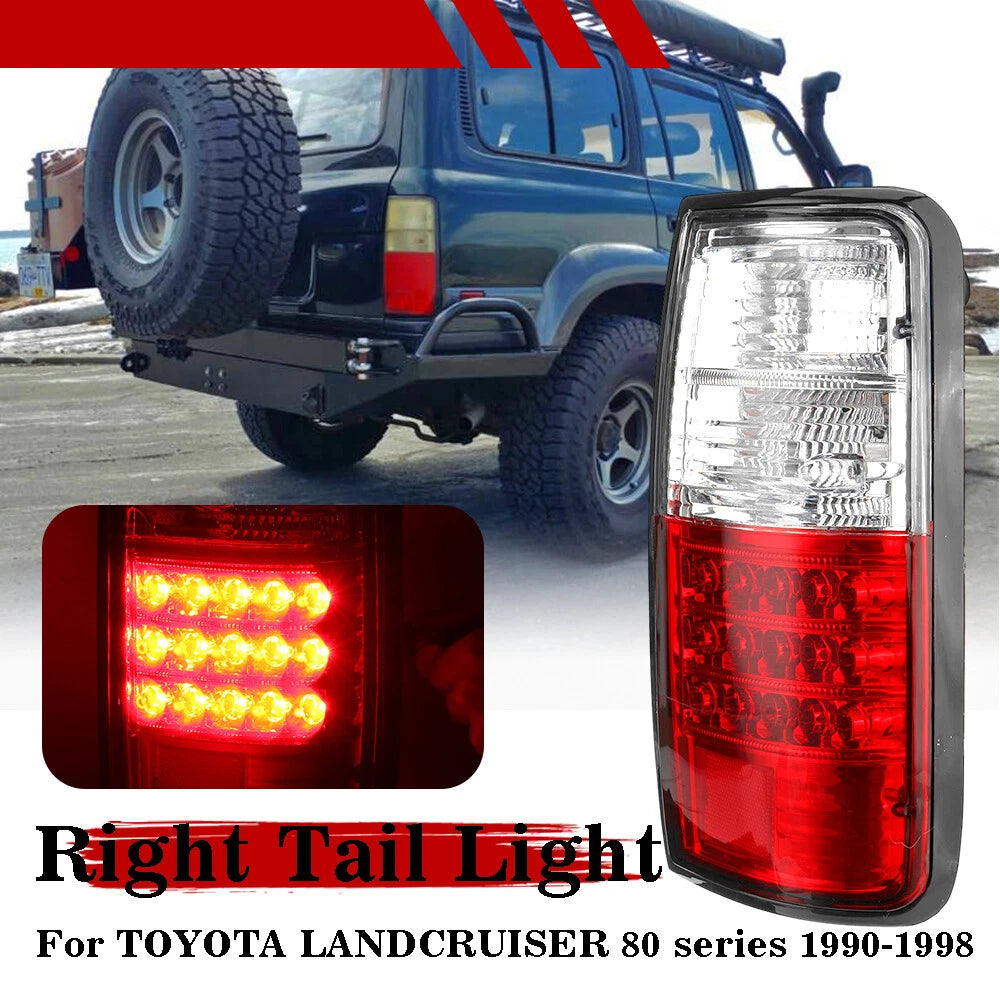 LED Rear Tail Light Lamp for Toyota Land Cruiser 80 Series (1990–1998)