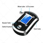 LCD Breath Tester for Universal Use (Portable Digital Alcohol Breathalyser)
