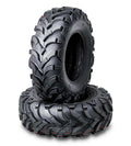 Set of 2 ATV UTV Tires 25x8-12 P341 6PR Deep Tread Mud