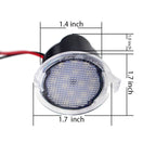 LED Side Mirror Puddle Lights for Ford Fusion (2013–2019) Blue