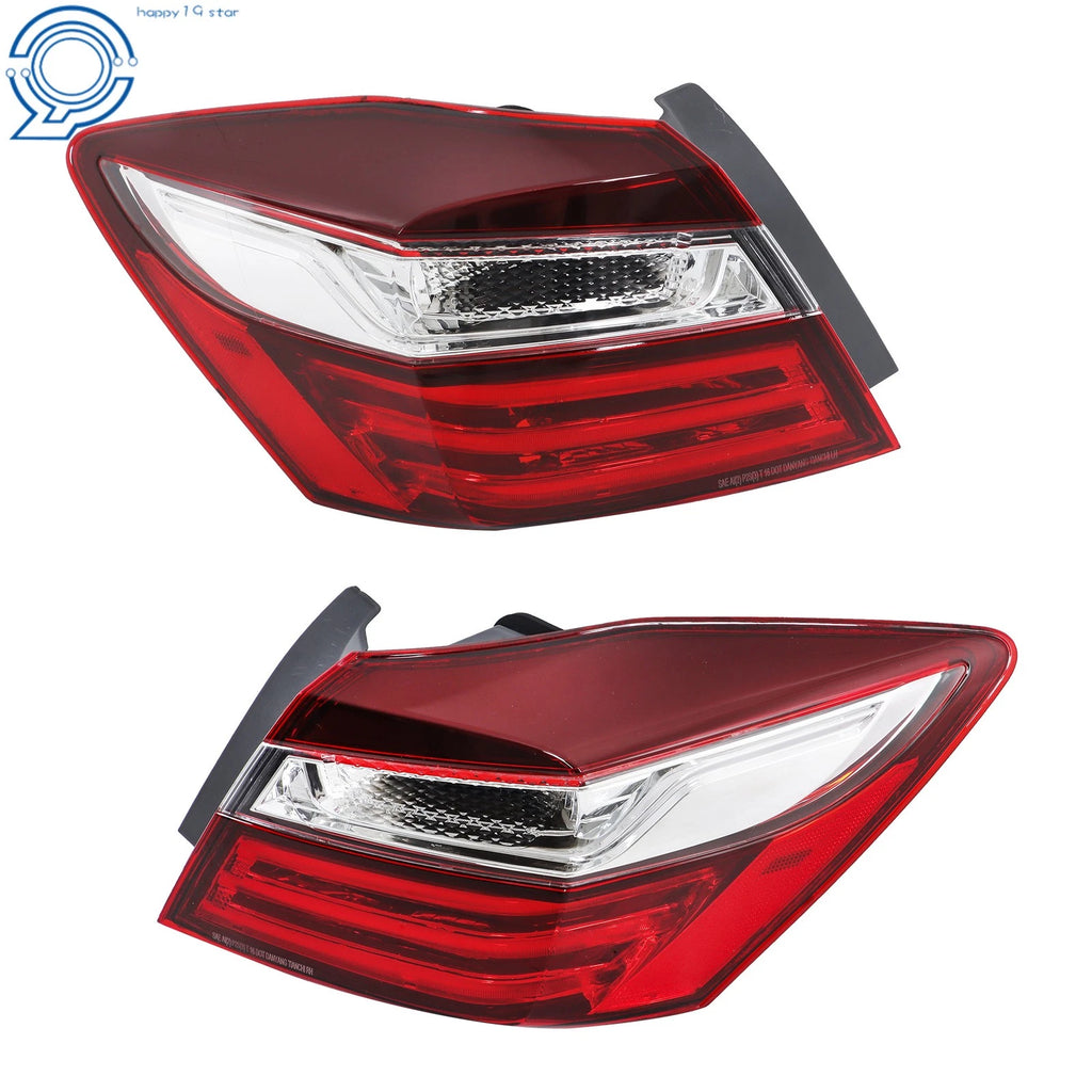 Outer Tail Lights for Honda Accord Sedan (2016-2017) Pair