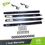 Set of 2 Black Roof Rack Cross Bars for Toyota Tacoma (2005–2019)