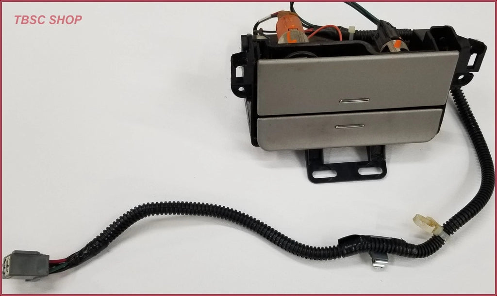 Ashtray Power Outlet Dash Assembly for Lincoln LS (2003–2006) Silver