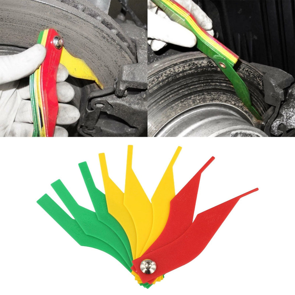 Brake Pad Feeler Lining Thickness Gauge Tool Set for All Vehicles