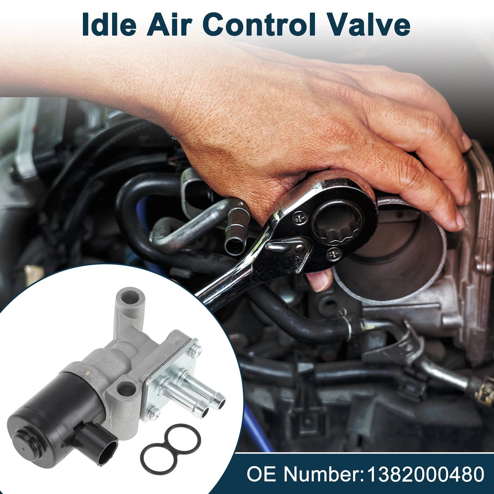Idle Air Control Valve for Acura Integra (1992–2001) No. 1382000480