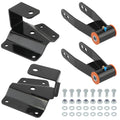Rear 4 Inch Drop Kit Shackles Hangers for Chevy Silverado GMC Sierra 1500 (1999–2006)