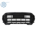 Front Bumper Grille for GMC Terrain AT4 (2022–2024) Glossy Black Plastic