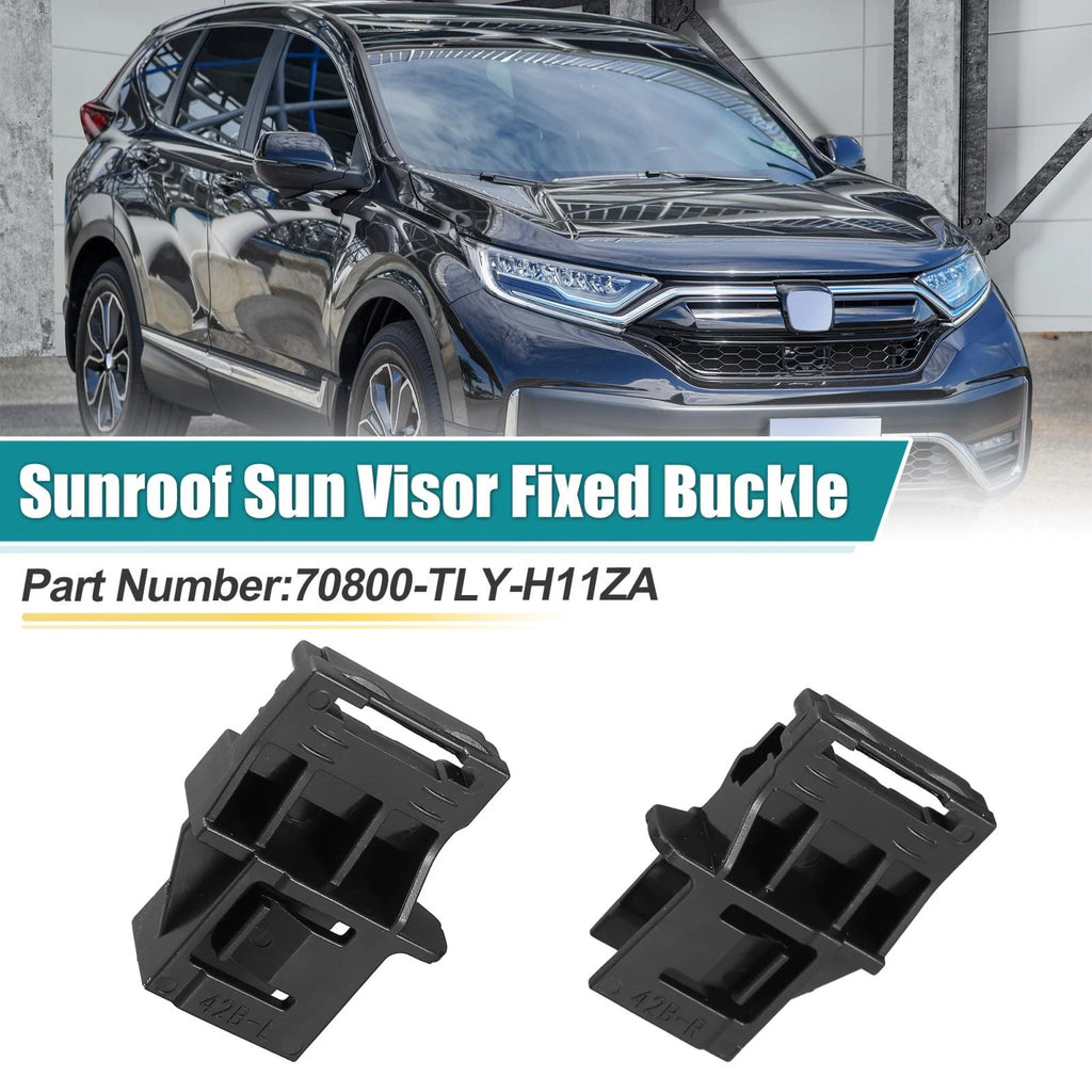1 Pair Sunroof Sun Visor Clips for Honda CR-V (2017–2021) 743151938920