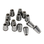 14Pc Spring Collet Set for CNC Milling Lathe Engraving Machine