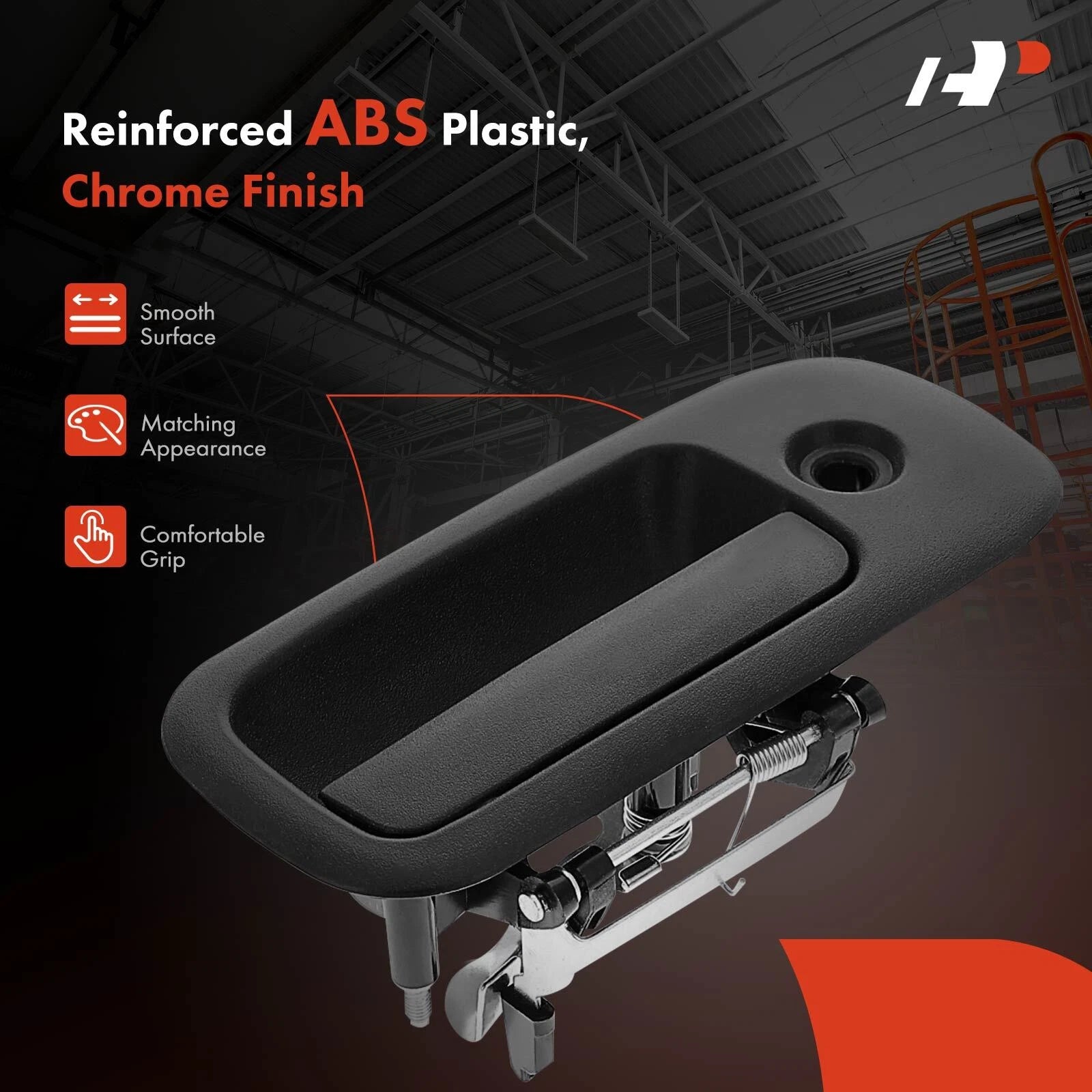 Right Side Hinged Door Handle with Keyhole for Chevy