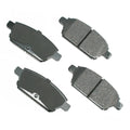 Set of 4 Akebono Performance Rear Disc Brake Pads for